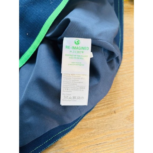 J. Crew Tipped Lady Jacket in Basketweave AV844 - Picture 6 of 8